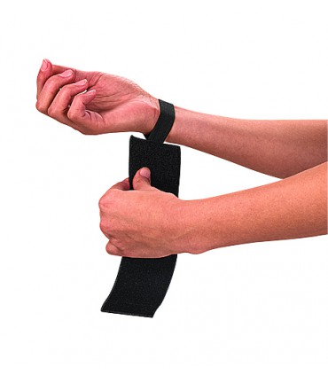 Muñequera ajustable textil